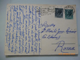 Cartolina Postale Viaggiata Da Firenze A Roma 1959 - 1946-60: Marcophilie