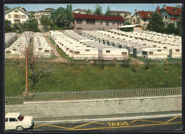 AK Lausanne, Exposition Nationale, Motel Bellerive Caravanes A. Caillet Mit Strasse  - Lausanne