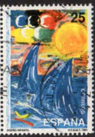 Espagne Poste Obl Yv:2718 Mi:2983 Ed:3107 Diseño Infantil (Beau Cachet Rond) - Gebraucht