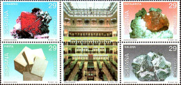 Espagne Poste N** Yv:2876/2879 Minéraux D'Espagne Bloc De 4 Timbres - Unused Stamps