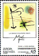 Espagne Poste N** Yv:2844 Mi:3110 Europa La Bague D'Aurore Fund.J.Miro Barna - Unused Stamps