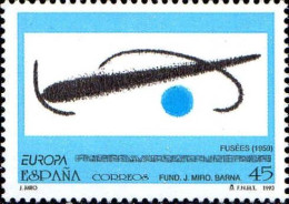 Espagne Poste N** Yv:2843 Mi:3109 Europa Fusées Fund.J.Miro Barna - Neufs