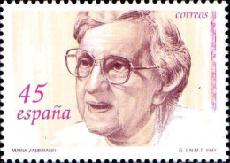 Espagne Poste N** Yv:2833 Mi:3098 Ed:3241 Maria Zambrano Philosophe - Nuevos