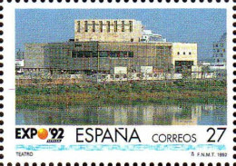 Espagne Poste N** Yv:2793 Mi:3058 Expo92 Teatro Ed:3186 - Nuevos