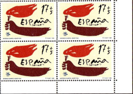 Espagne Poste N** Yv:2809/2811 Jeux Olympiques D'été Barcelone Bloc De 4 CdF - Unused Stamps