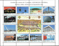 Espagne Poste N** Yv:2771F/2783F Exposition Universelle Seville - Unused Stamps