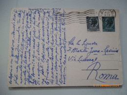 Cartolina Postale Viaggiata Per Roma 1960 - 1946-60: Storia Postale