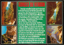 04 - LES GORGES DU VERDON  - Andere & Zonder Classificatie