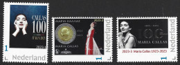 Nederland  2023  Maria Callas  100yrs   Complete Yearset   Postfris/mnh/neuf - Ungebraucht