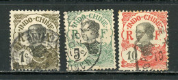 INDOCHINE RF - ANNAMITE   - N° Yvert 41+44+45 Obli. - Used Stamps