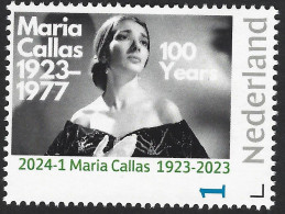 Nederland 2024-1 Maria Callas    Postfris/mnh/sans Charniere - Ungebraucht