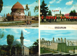 Various Views From Erzurum (Original Postcard, 1970/80, 10x15 Cm.) * - Turquie