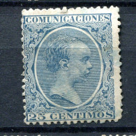 1889/99.ESPAÑA.EDIFIL 221*.NUEVO CON FIJASELLOS(MH)CATALOGO 22€ - Nuevos