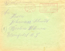 DANMARK.1946. L.F.CAMP REFUGIES ALLEMANDS DE OKSBOL POUR ALLEMAGNE. - Cartas & Documentos