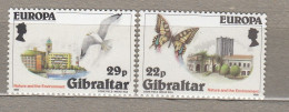EUROPA CEPT 1986 Gibraltar Birds Butterflies Mi MNH(**) #Fauna602 - Otros & Sin Clasificación