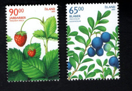 2037545240 2005 SCOTT 1054 1055   (XX) POSTFRIS MINT NEVER HINGED   -FLORA - BERRIES - Nuevos