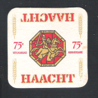 Bierviltje - Sous-bock - Bierdeckel  : HAACHT - 75E VERJAARDAG   (B 927) - Beer Mats