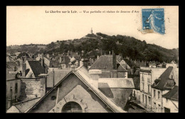 72 - LA CHARTRE-SUR-LE-LOIR - VUE PARTIELLE ET STATUE DE JEANNE D'ARC - Other & Unclassified