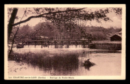 72 - LA CHARTRE-SUR-LE-LOIR - LE BARRAGE DE ROCHE-MARIE - Other & Unclassified