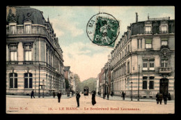 72 - LE MANS - BOULEVARD RENE LEVASSEUR - CARTE COLORISEE - Le Mans