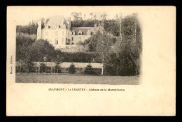 72 - BEAUMONT - LA CHARTRE - CHATEAU DE LA MARTEILLIAIRE - Beaumont Sur Sarthe