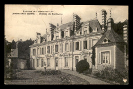 72 - CHAHAIGNES - CHATEAU DE MALITOURNE - Other & Unclassified