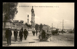 33 - BORDEAUX - LES QUAIS DEVANT LES QUINCONCES - Bordeaux