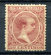 1889/1901.ESPAÑA.EDIFIL 224*.NUEVO CON FIJASELLOS(MH).EXCELENTE CENTRAJE.LUJO.CATALOGO 110€ - Nuovi