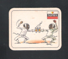 Bierviltje - Sous-bock - Bierdeckel -  SUPRA     (B 947) - Portavasos