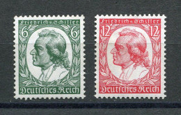 Deutsches Reich Mi Nr. 554**, Geprüft  + 555* - Neufs