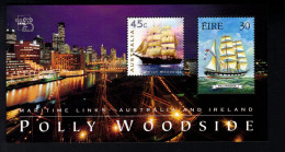 2037547331 1998 SCOTT 1173   (XX) POSTFRIS MINT NEVER HINGED  - MARITIME LINKS AUSTRALIA AND IRELAND - SAILING SHIPS - Ungebraucht