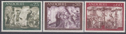 FRENCH ANDORRA 211-213,unused - Cristianismo