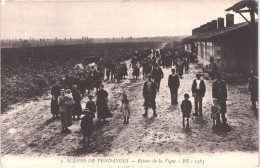 TH AGRICULTURE VIGNE - Les Vendanges - Retour De La Vigne - Animée - Belle - Vines