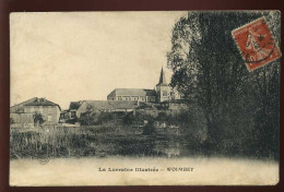 55 - WOIMBEY - VUE GENERALE ET L'EGLISE - SERIE LA LORRAINE ILLUSTREE - FOLIGUET PHOTOGRAPHE - Otros & Sin Clasificación