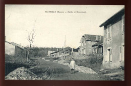 55 - WAVRILLE - MAIRIE ET MONUMENT - BERTRAND EDITEUR - Sonstige & Ohne Zuordnung