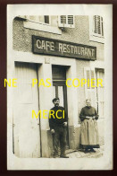 55 - COUSANCES-AUX-FORGES - CAFE-RESTAURANT - CARTE PHOTO ORIGINALE - Andere & Zonder Classificatie