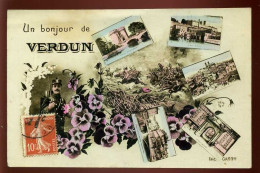 55 - VERDUN - BONJOUR MULTIVUES - EDITEUR GAROT - Verdun