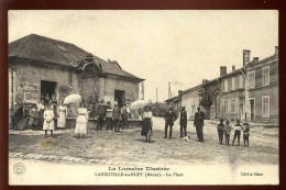 55 - LANEUVILLE-AU-RUPT - LA PLACE - EDITION BLAISE - C. FOLIGUET PHOTOGRAPHE - Andere & Zonder Classificatie