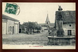 55 - LAMORVILLE - LA FONTAINE AU CENTRE DU VILLAGE - SANS EDITEUR - Autres & Non Classés