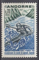 FRENCH ANDORRA 216,unused - Canoe