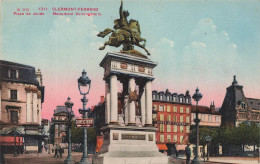 FRANCE - Clermont Ferrand - Place De Jaude - Monument Vercingétorix - Carte Postale Ancienne - Clermont Ferrand