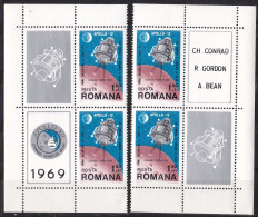 Rumänien Marke Von 1969 **/MNH (Blk-75) - Ongebruikt