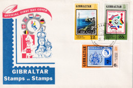 FDC   1977 - Gibraltar