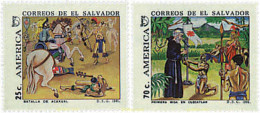 30584 MNH EL SALVADOR 1991 AMERICA-UPAEP 1991 - VIAJES DEL DESCUBRIMIENTO - El Salvador