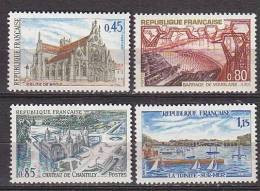 M3345 - FRANCE Yv N°1582/85 ** Série Touristique - Unused Stamps