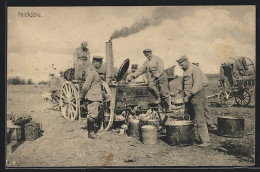 AK Feldküche, Gulaschkanone Im Einsatz  - War 1914-18