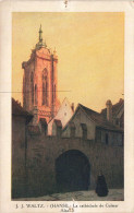 ILLUSTRATEURS SIGNES - J J Waltz - Hansi - Vue Sur La Cathédrale De Colmar - Alsace - Carte Postale Ancienne - Hansi