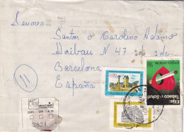 CARTA CERTIFICADA  1980 - Cartas & Documentos