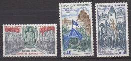 M3340 - FRANCE Yv N°1577/79 ** Grands Noms De L'Histoire De France - Neufs