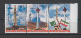 Iran (2010)  Emission Commune Pakistan Joint Issue City Towers - Emissions Communes